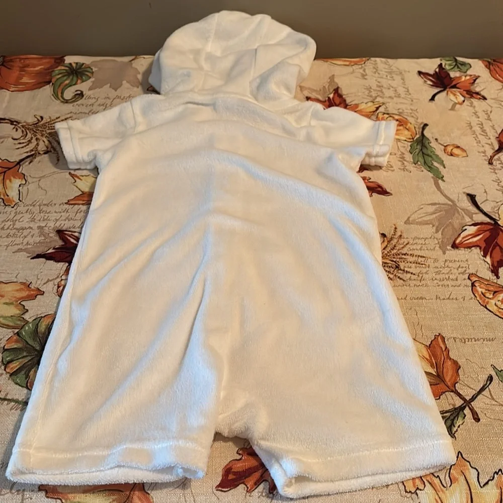 Carter's White Baby‎ Romper Swimmer